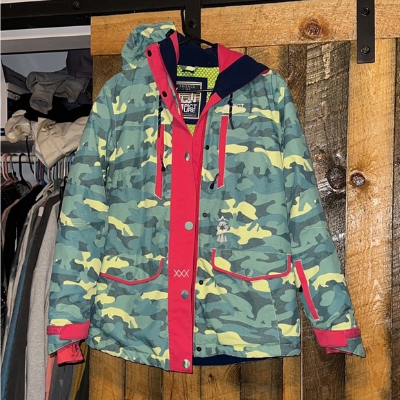 picture organic winter ski/snowboard/snowmobile jacket - Picture 1 of 2